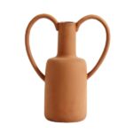 Clay Vase Tall w/ Two Handles