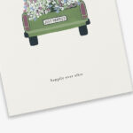 Wedding  Car Greeting Card