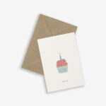Birthday Cake (Make A Wish) Greeting Card
