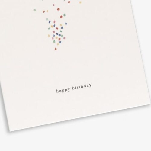 Confetti (Happy Birthday) Greeting Card
