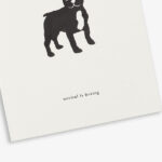 Frenchie (Normal Is Boring) Greeting Card