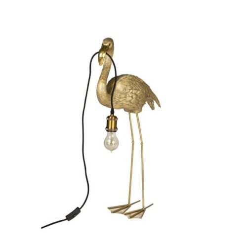 Flamingo Lamp Gold