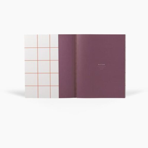 Flat Lay Notebook – L – Light Gray