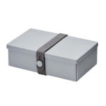 Light Grey Box w/ Dark Grey Strap Large