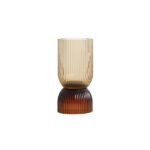 Vase/Candleholder Brown Small