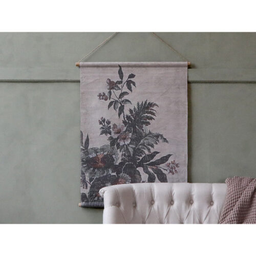Floral Print Hanging Canvas # 1
