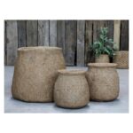 Braided Cement Pot Type 4