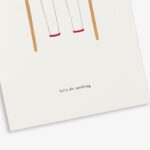 Swing Set (Let’s Do Nothing) Greeting Card