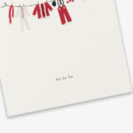 Santa Clothes (Ho Ho Ho) Greeting Card
