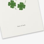Clover (Best Of Luck) Greeting Card