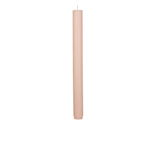 Rustic Tall Candle Soft Rose
