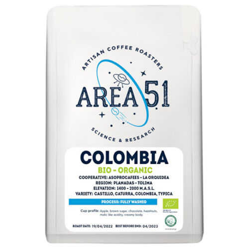 Colombia Planadas – Tolima (Bio – Organic)
