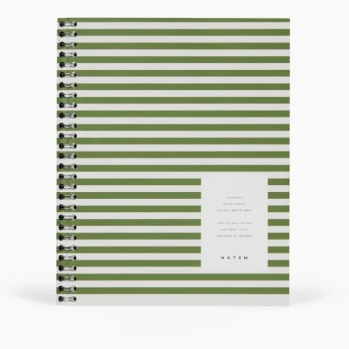 Spiral Notebook – L – Green