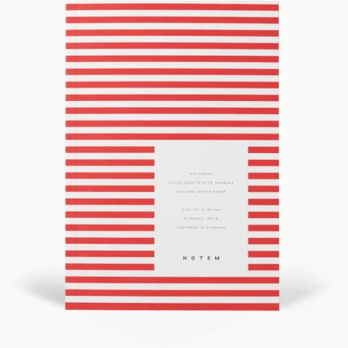 Softcover Notebook – S – Bright Red