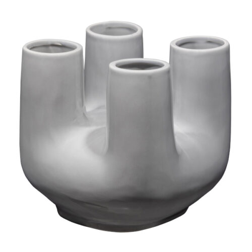 Loua Vase Ceramic Grey