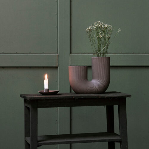 “U” Ceramic Vase