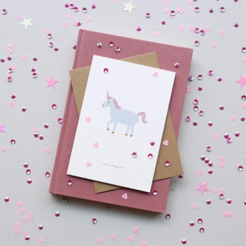 Unicorn (you’re magical) Greeting Card