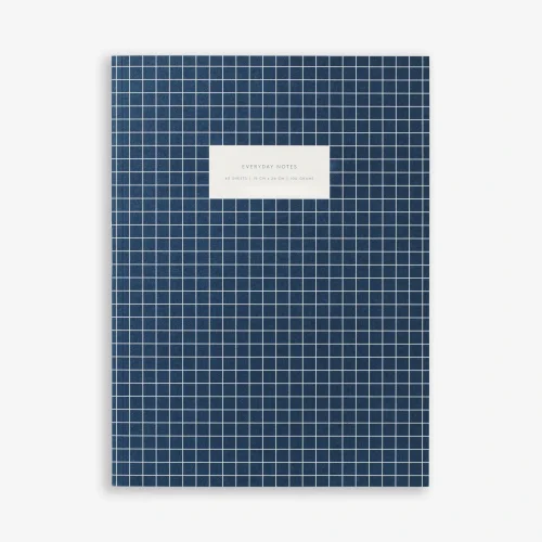 Large Notebook Dark Blue